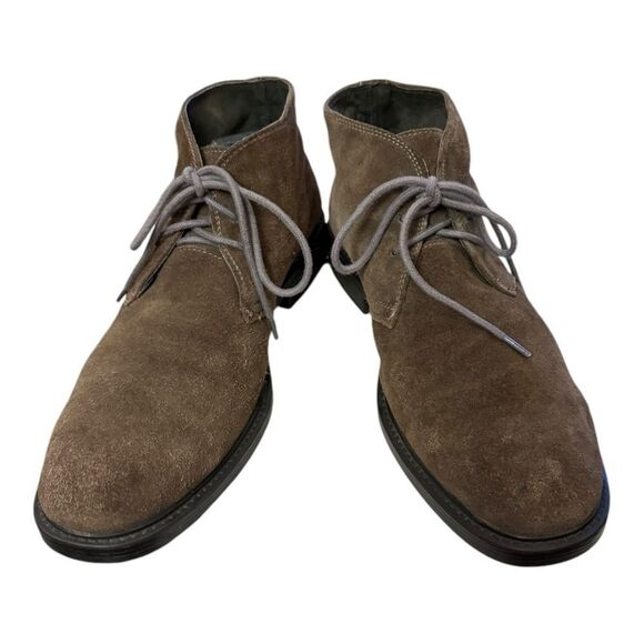 Joseph Abboud Men's Suede Leather Chukka Boots 43 44 - Picture 3 of 6